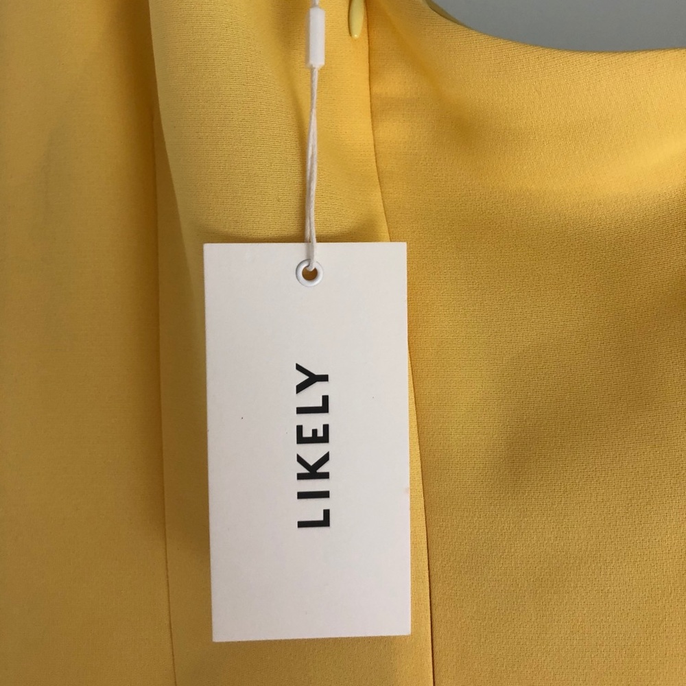 Likely Ruffled Yellow Dress - Linette - Picture 5 of 11